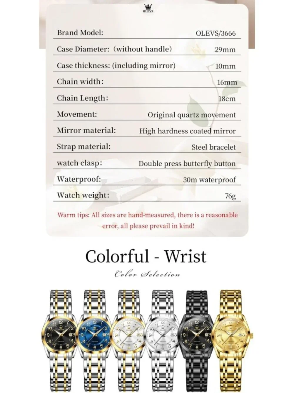 Elegant Stainless Steel Women's Dress Watch - Classic Style Wristwatch for